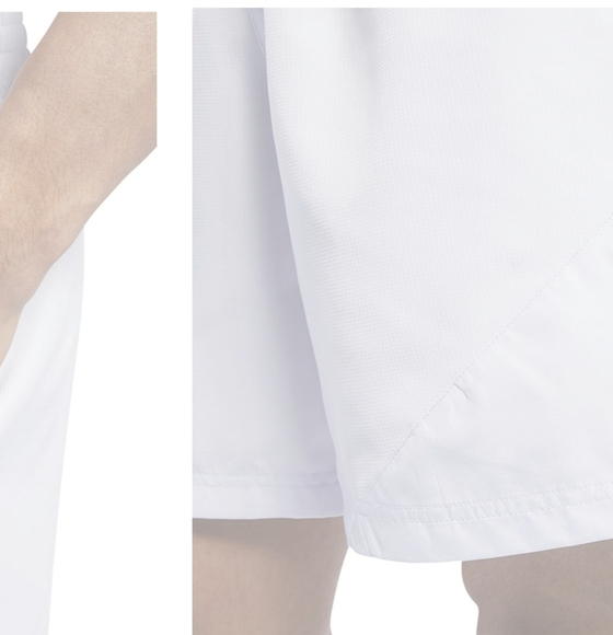 Reebok Reecycle Men's Light Gray Woven Shorts Medium M - Picture 4 of 13